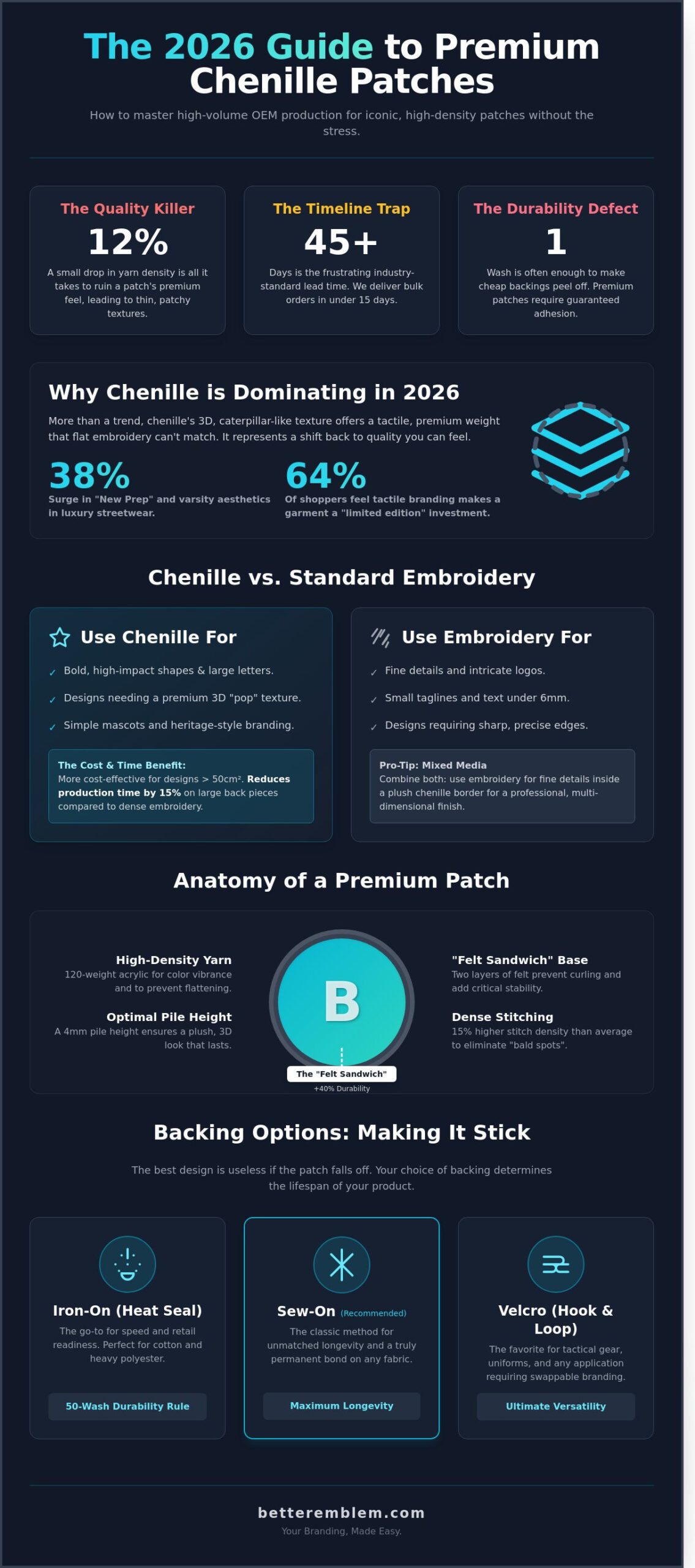 Custom Chenille Patches: The 2026 Manufacturer’s Guide to Bulk Ordering