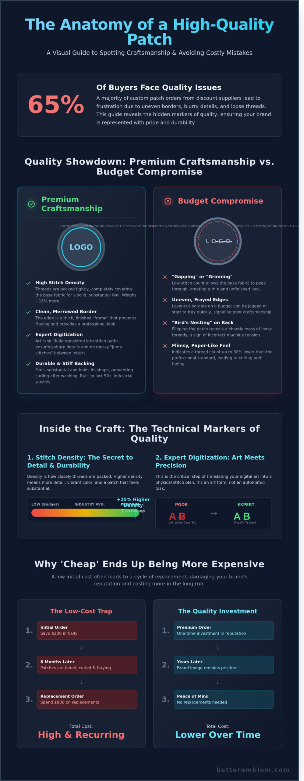 What Makes a Patch Look High Quality? A Manufacturer’s Insider Guide